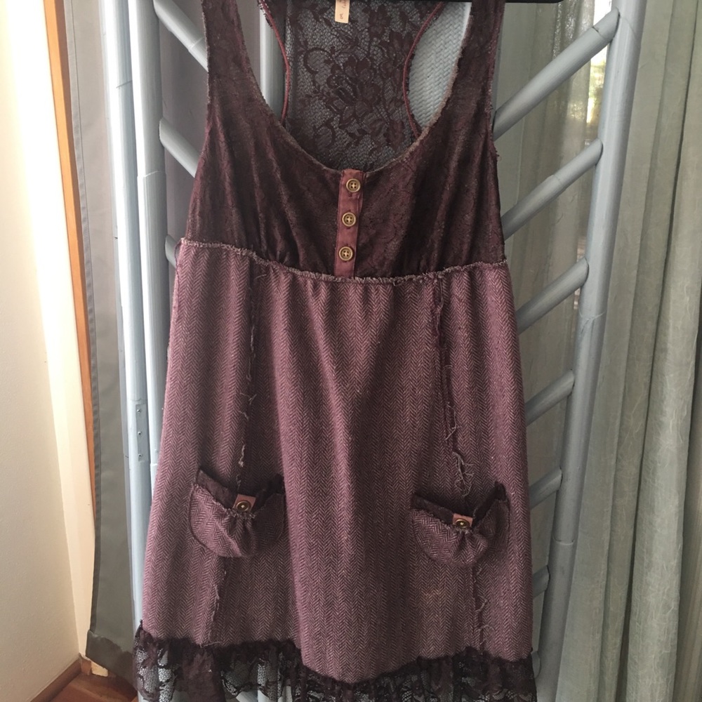 Free People Plum color dress